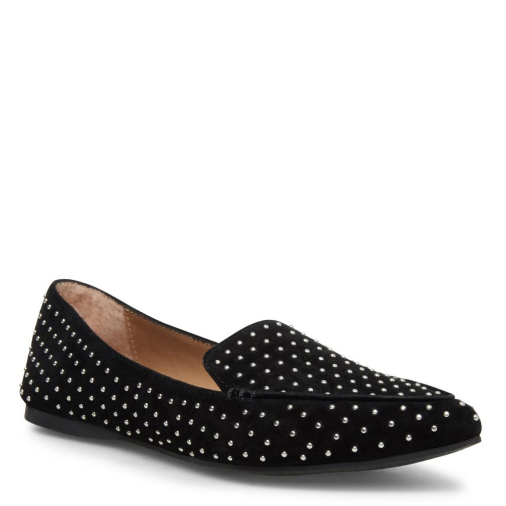 steve madden feather loafer flat