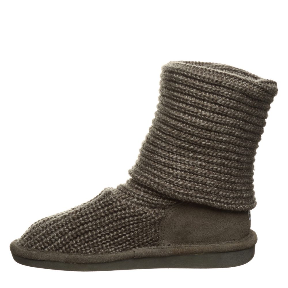 bear paw knit boots