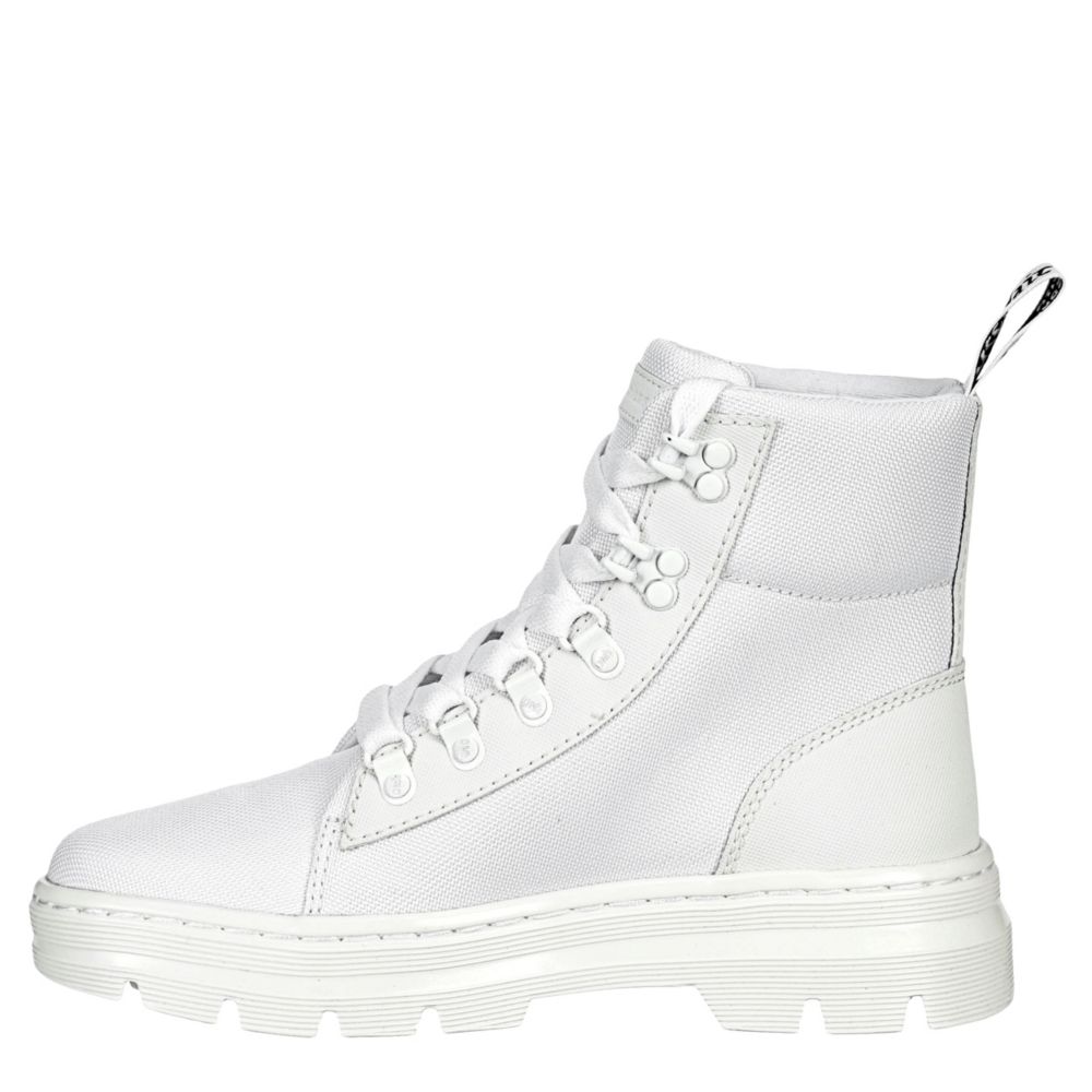 white doc martens combs