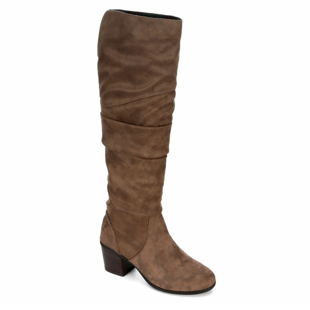 L4L Womens Trap Over The Knee Boot - TAUPE