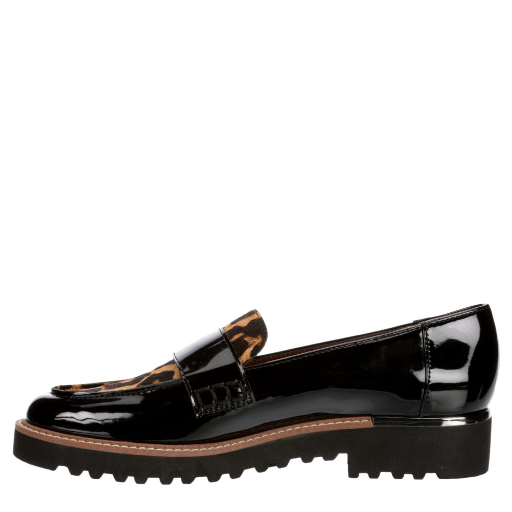 FRANCO SARTO Womens Caylin Slip-on Loafer - BLACK