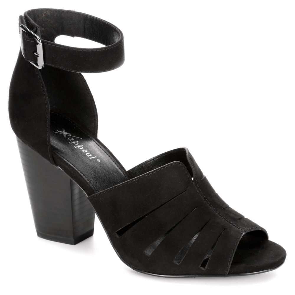 XAPPEAL Womens Kaya Sandal - BLACK