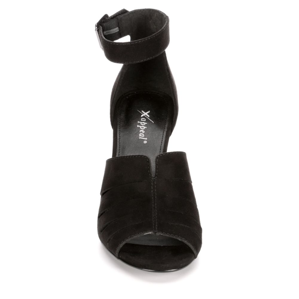 XAPPEAL Womens Kaya Sandal - BLACK