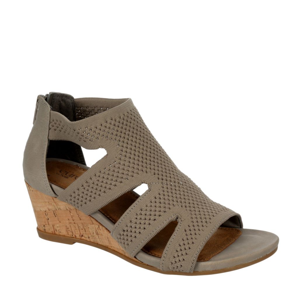 grey wedge shoes