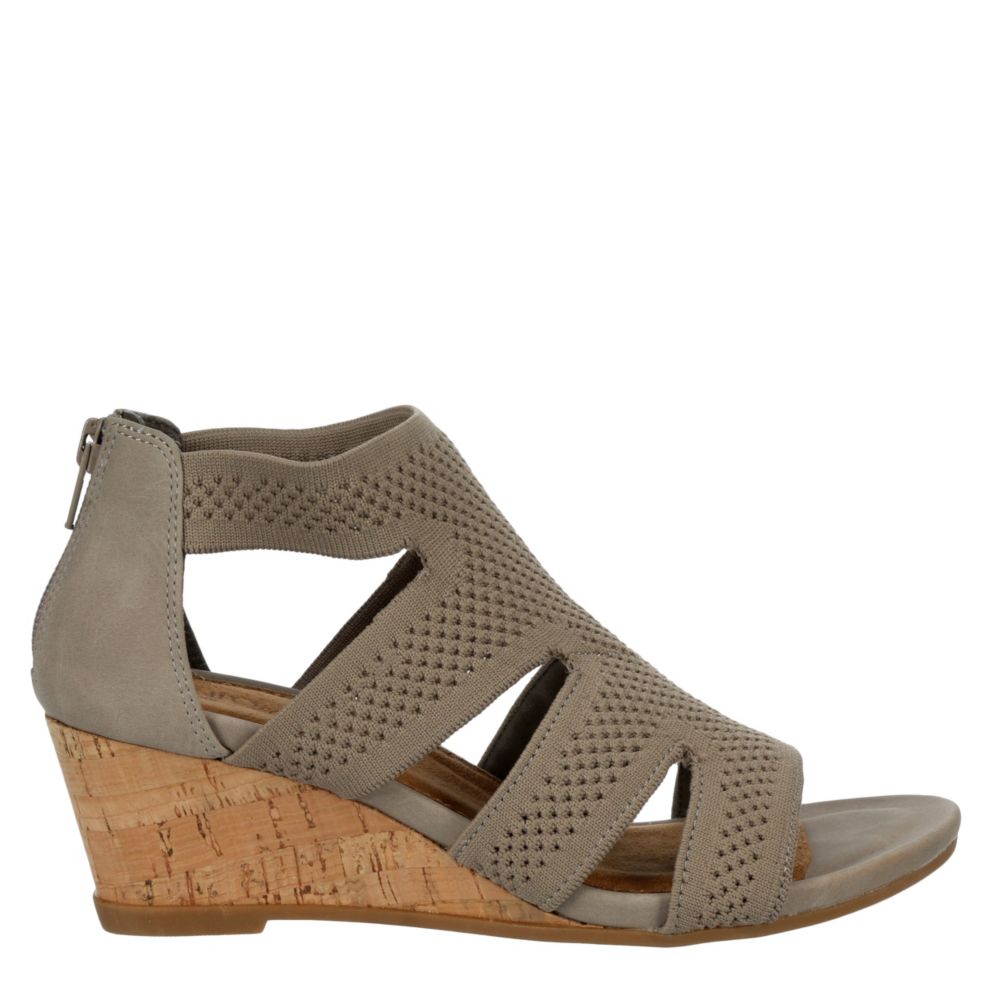 Womens Sancia Caged Wedge