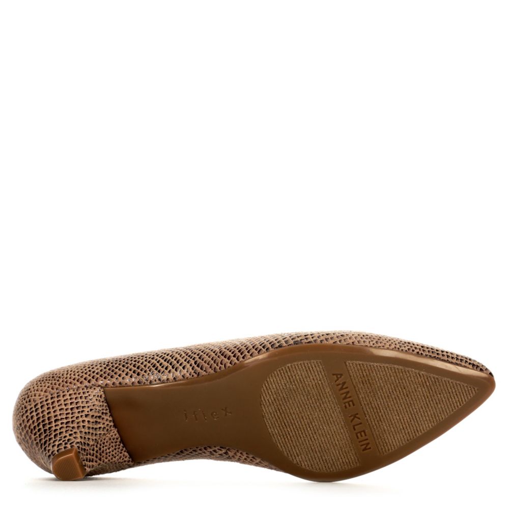 ANNE KLEIN Womens Xeni Pump - NATURAL