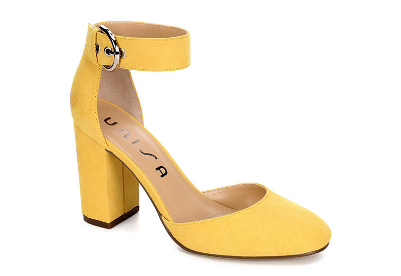 Yellow Unisa Womens Kinli Pump | Dress | Off Broadway Shoes