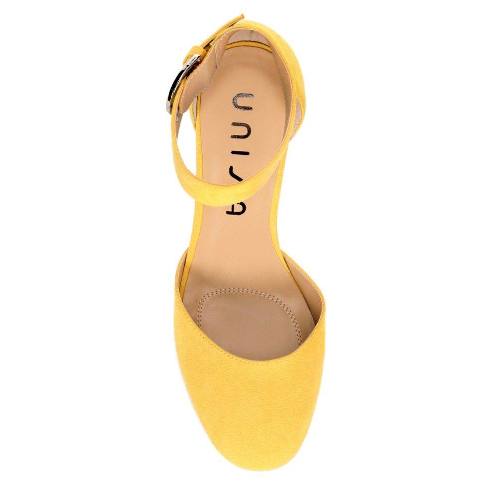 unisa yellow shoes