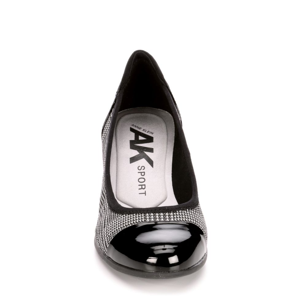 ANNE KLEIN Womens Topeka Wedge - PLAID