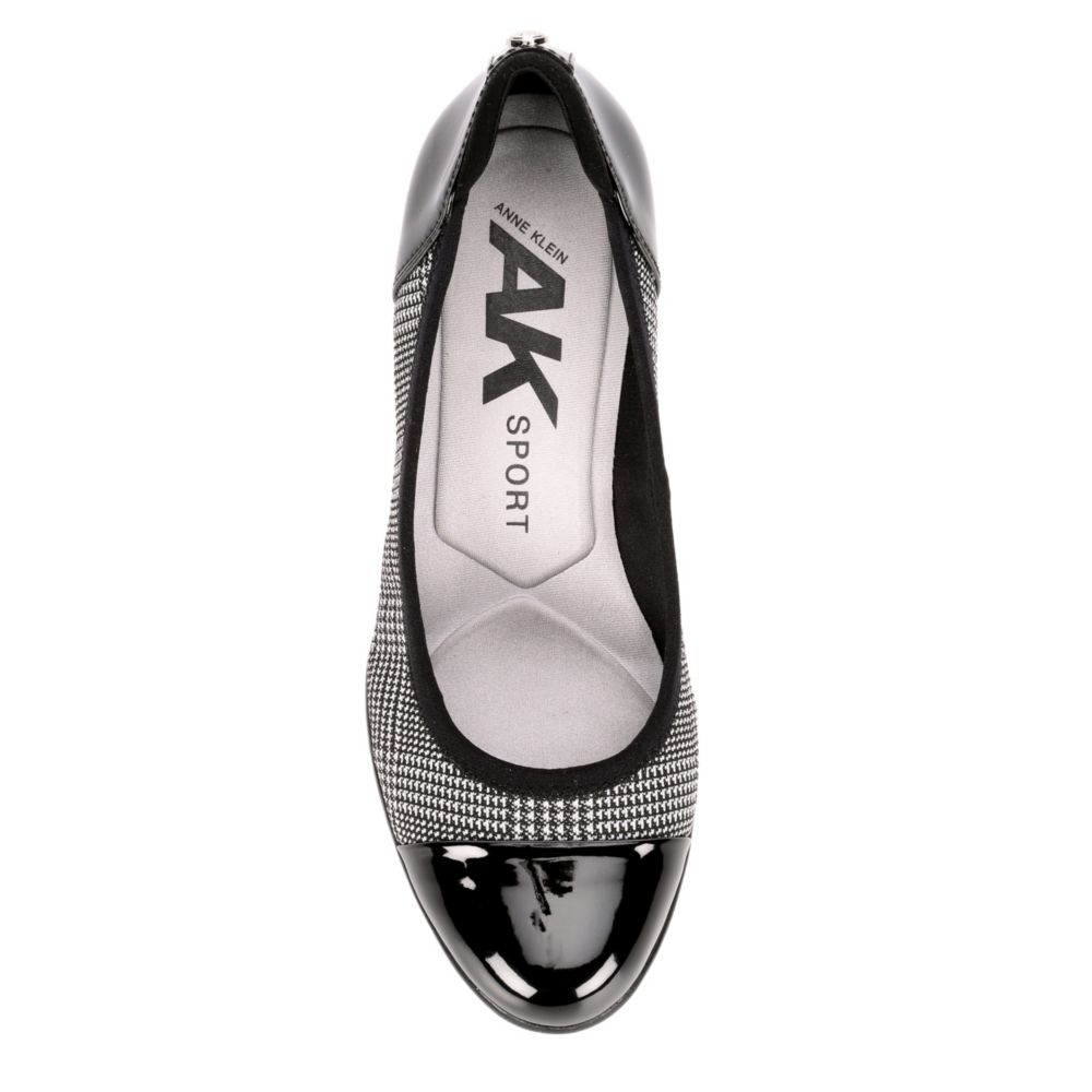 ANNE KLEIN Womens Topeka Wedge - PLAID