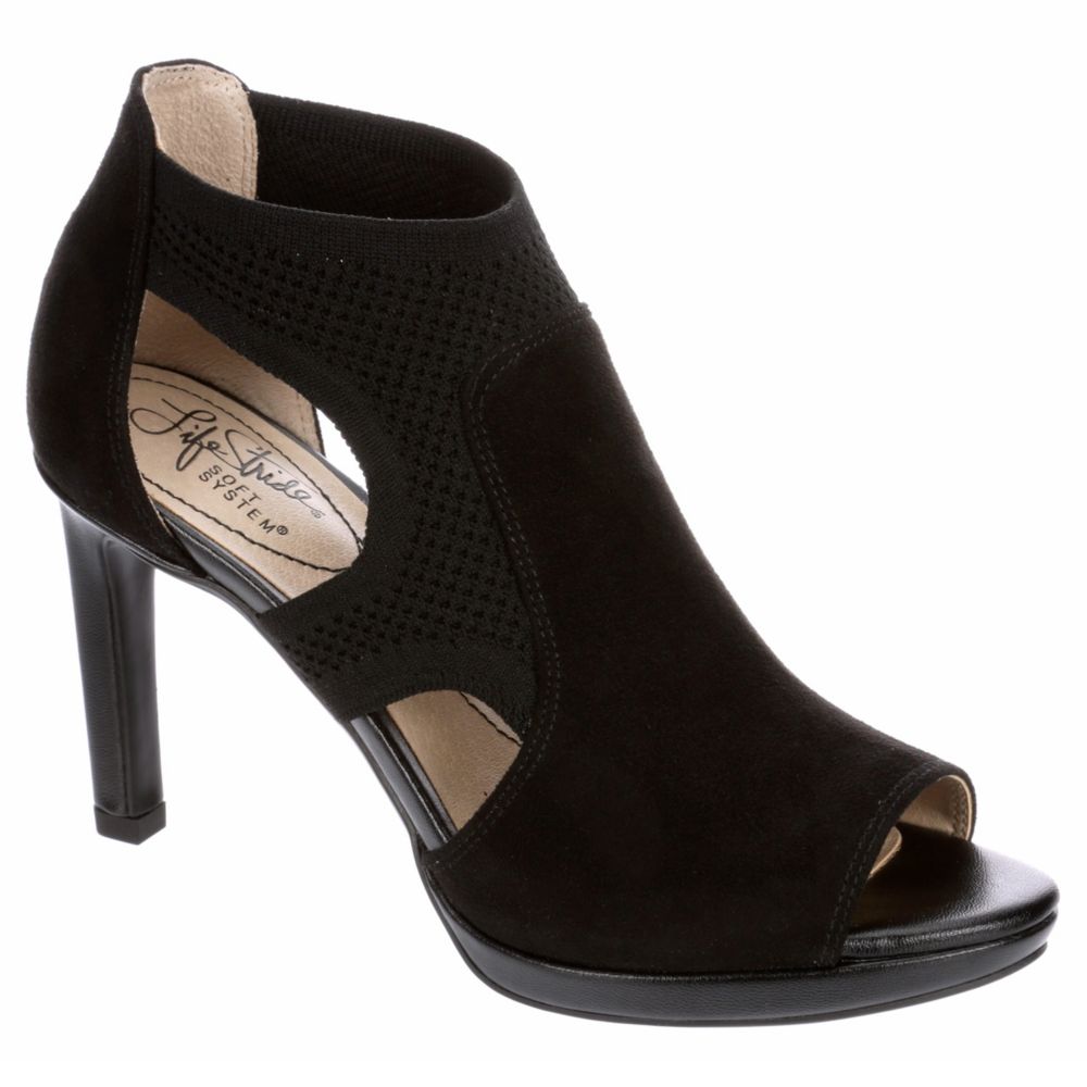 lifestride peep toe shoes