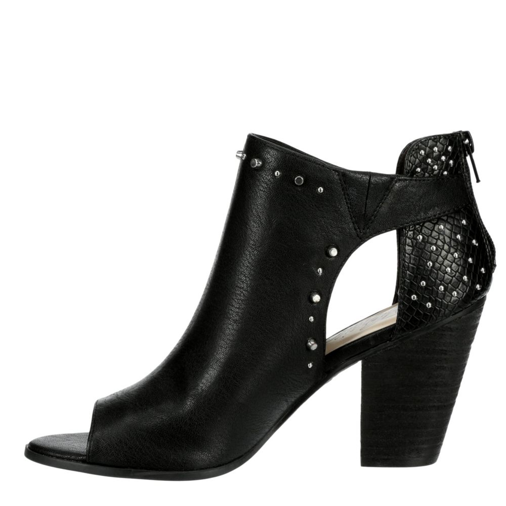 FERGIE Womens Radio Peep Toe Pump - BLACK