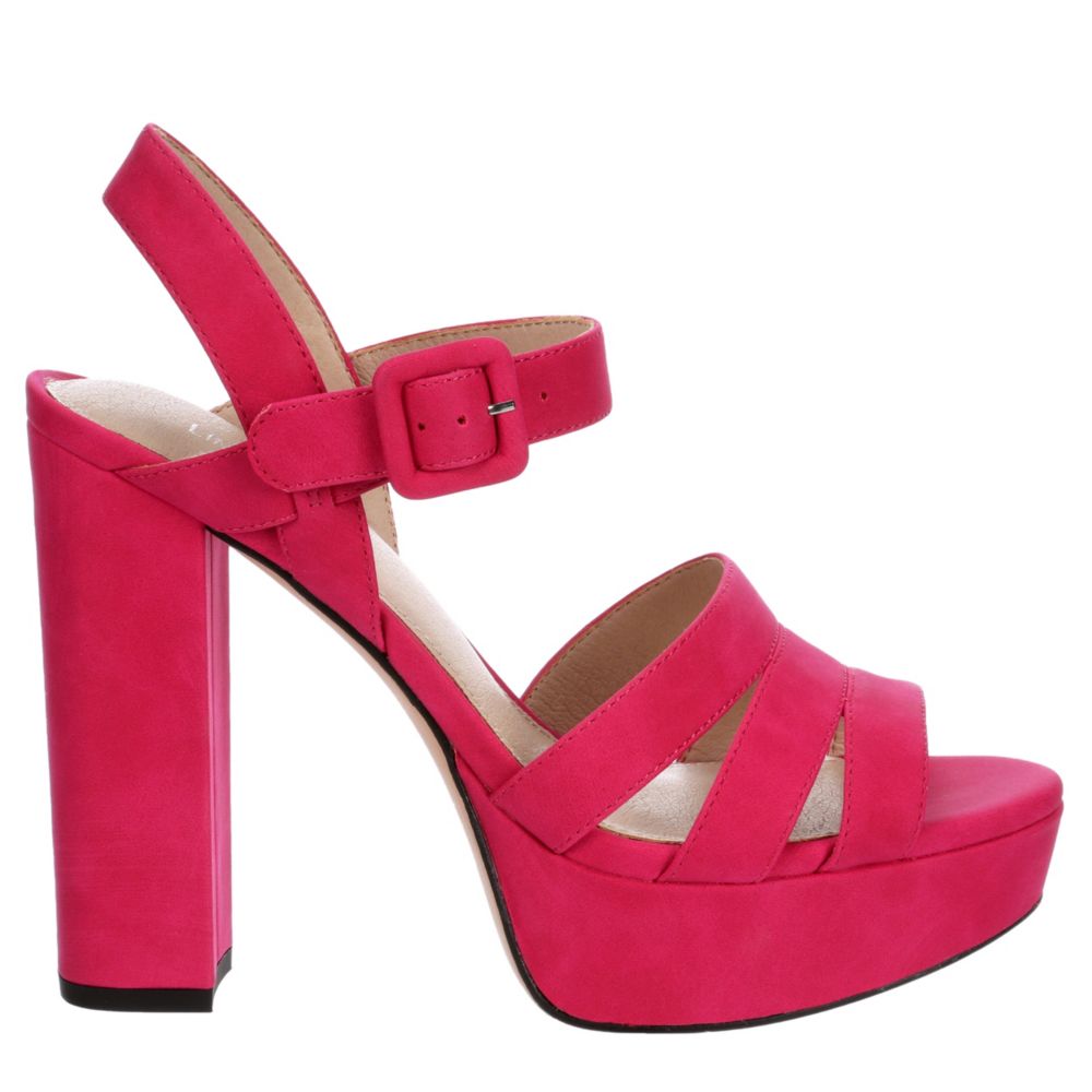 Womens Crystal Platform Sandal