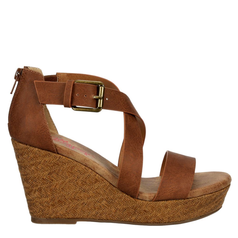 Womens Halo Woven Wedge