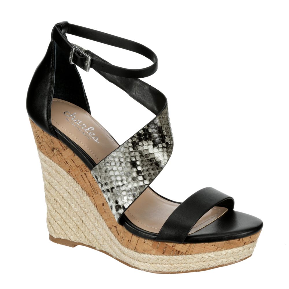 charles david wedge sandals