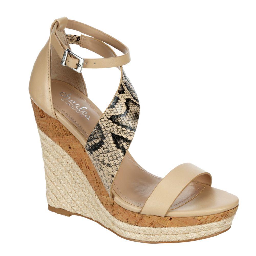 charles david wedge sandals