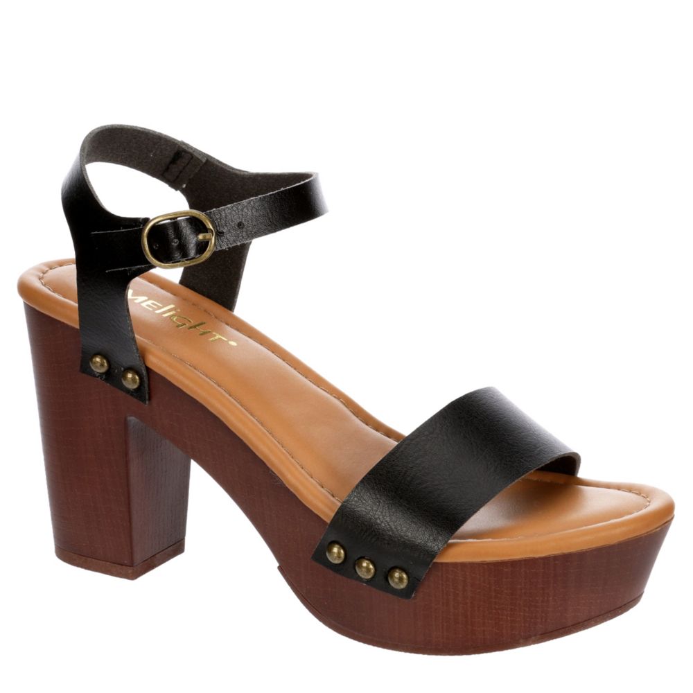 Black Limelight Womens Roxi Platform Sandal | Dress | Off Broadway Shoes