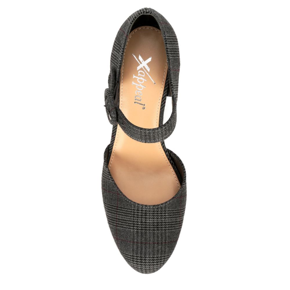 XAPPEAL Womens Carol Pump - PLAID