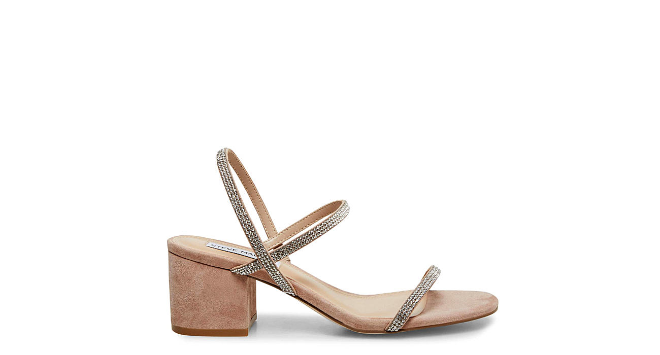 Nude Steve Madden Womens Inessa-r Rhinestone Sandal | Womens | Off Broadway Shoes