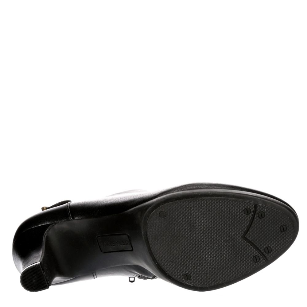 ANNE KLEIN Womens Solano Ankle Bootie - BLACK