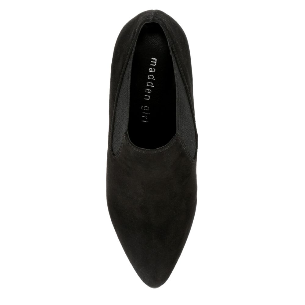 MADDEN GIRL Womens Sangriia Bootie - BLACK