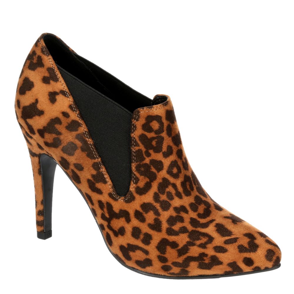 MADDEN GIRL Womens Sangriia Bootie - LEOPARD