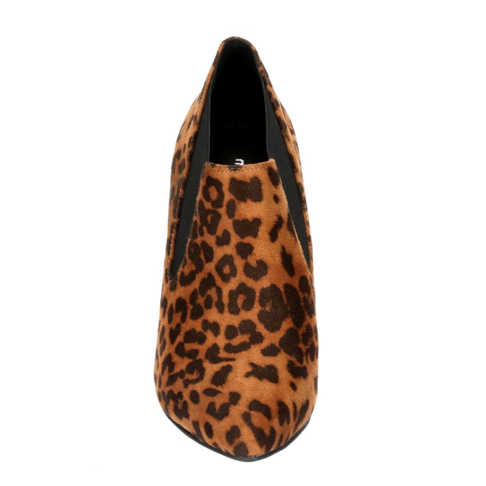 MADDEN GIRL Womens Sangriia Bootie - LEOPARD