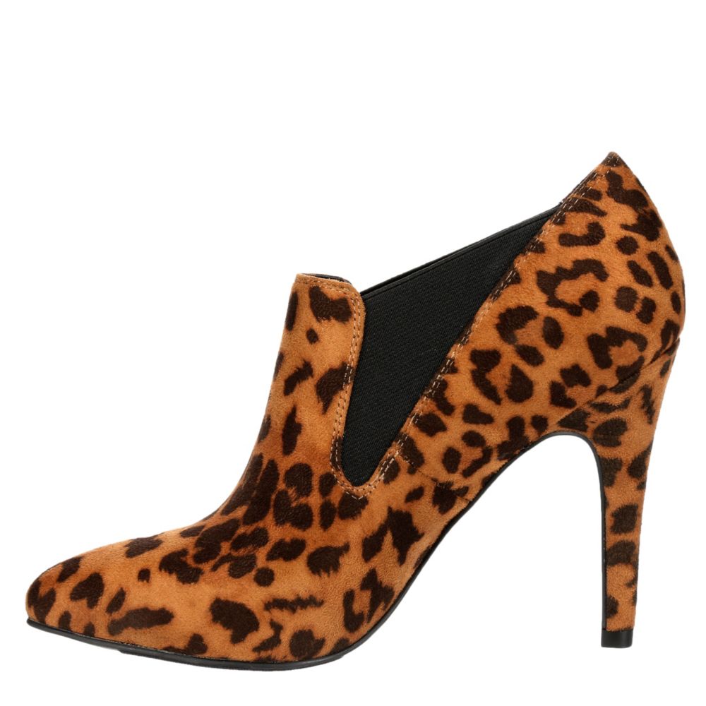 MADDEN GIRL Womens Sangriia Bootie - LEOPARD