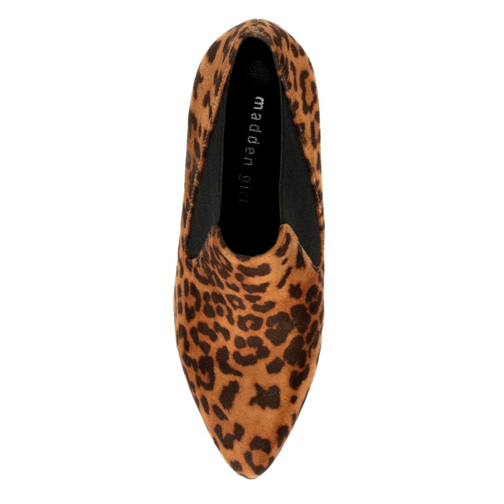 MADDEN GIRL Womens Sangriia Bootie - LEOPARD