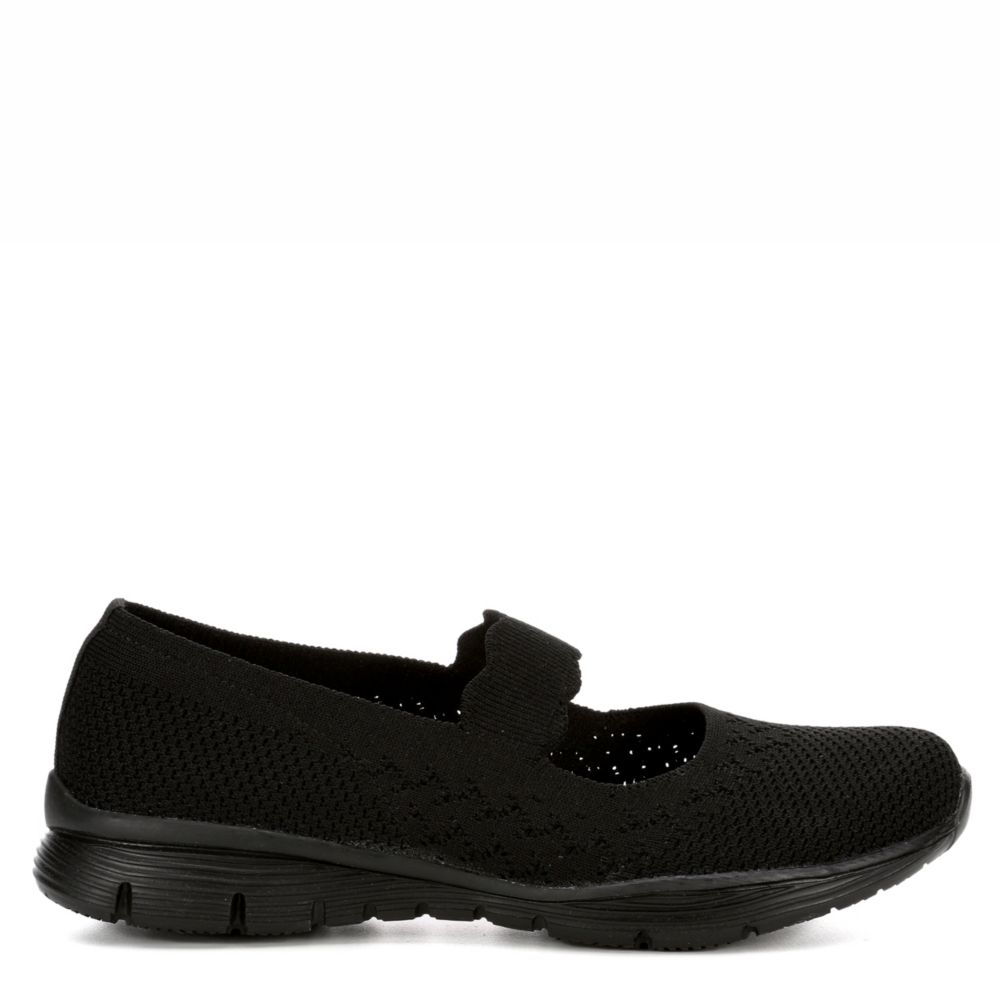skechers mary jane black