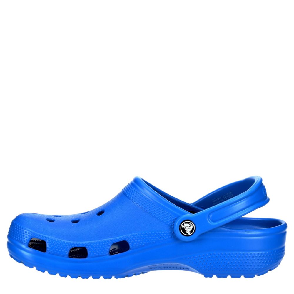 bright blue crocs