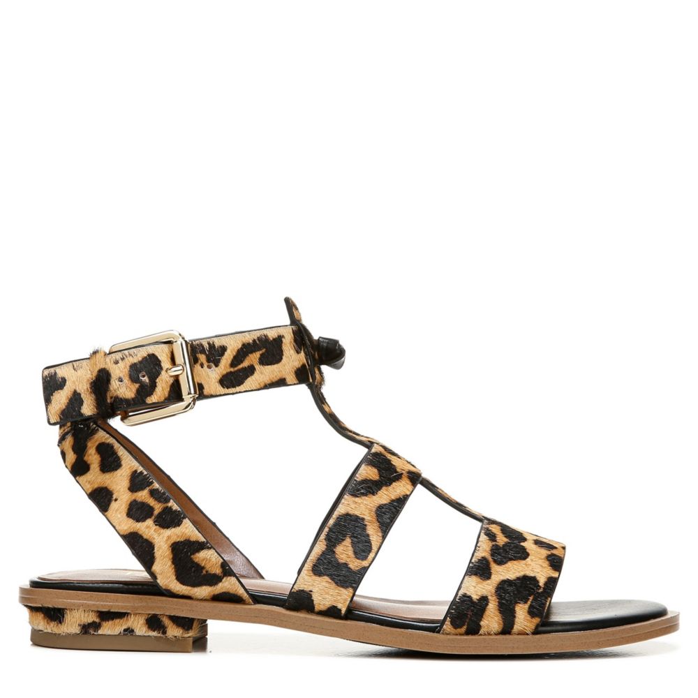 franco sarto leopard sandals