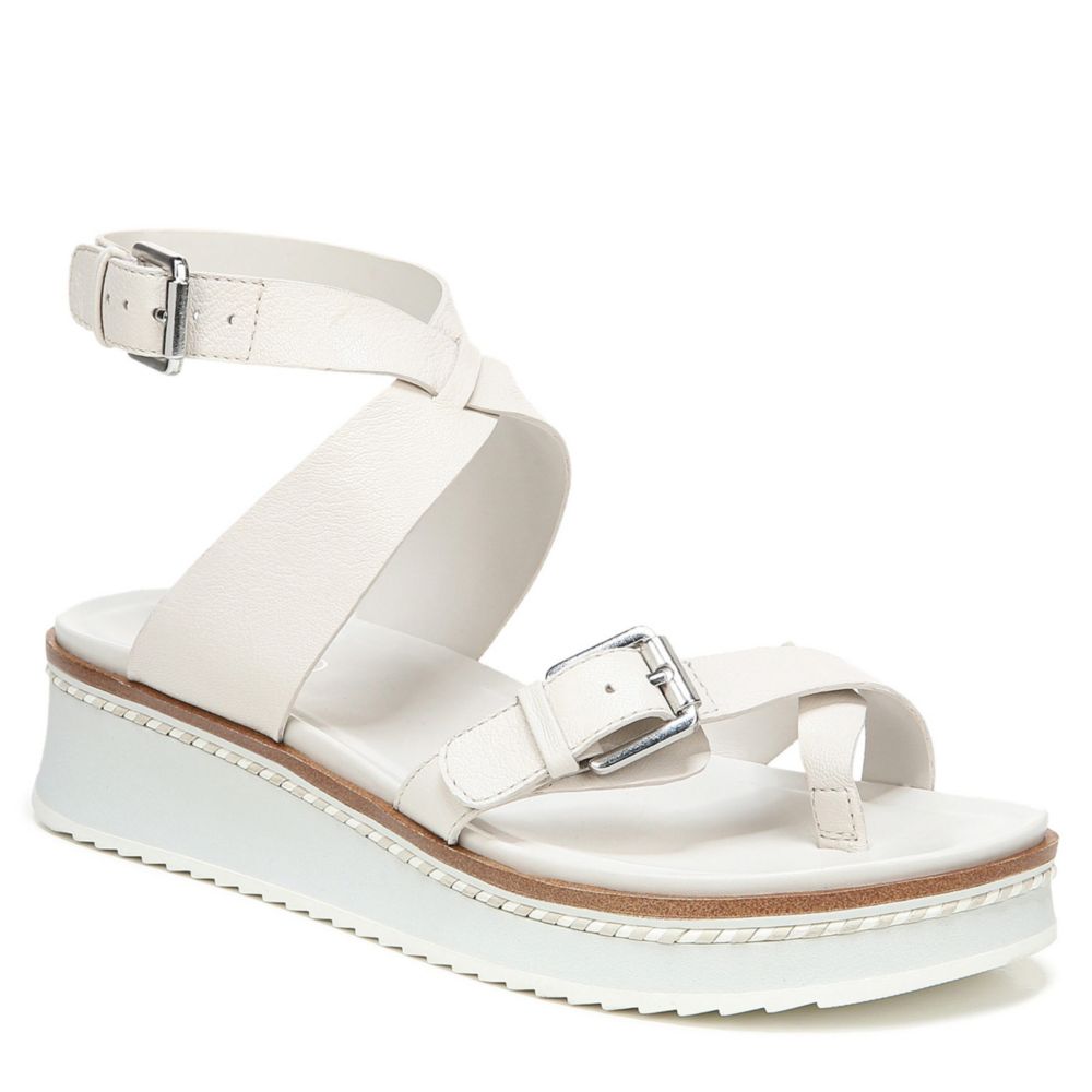 franco sarto white sandals