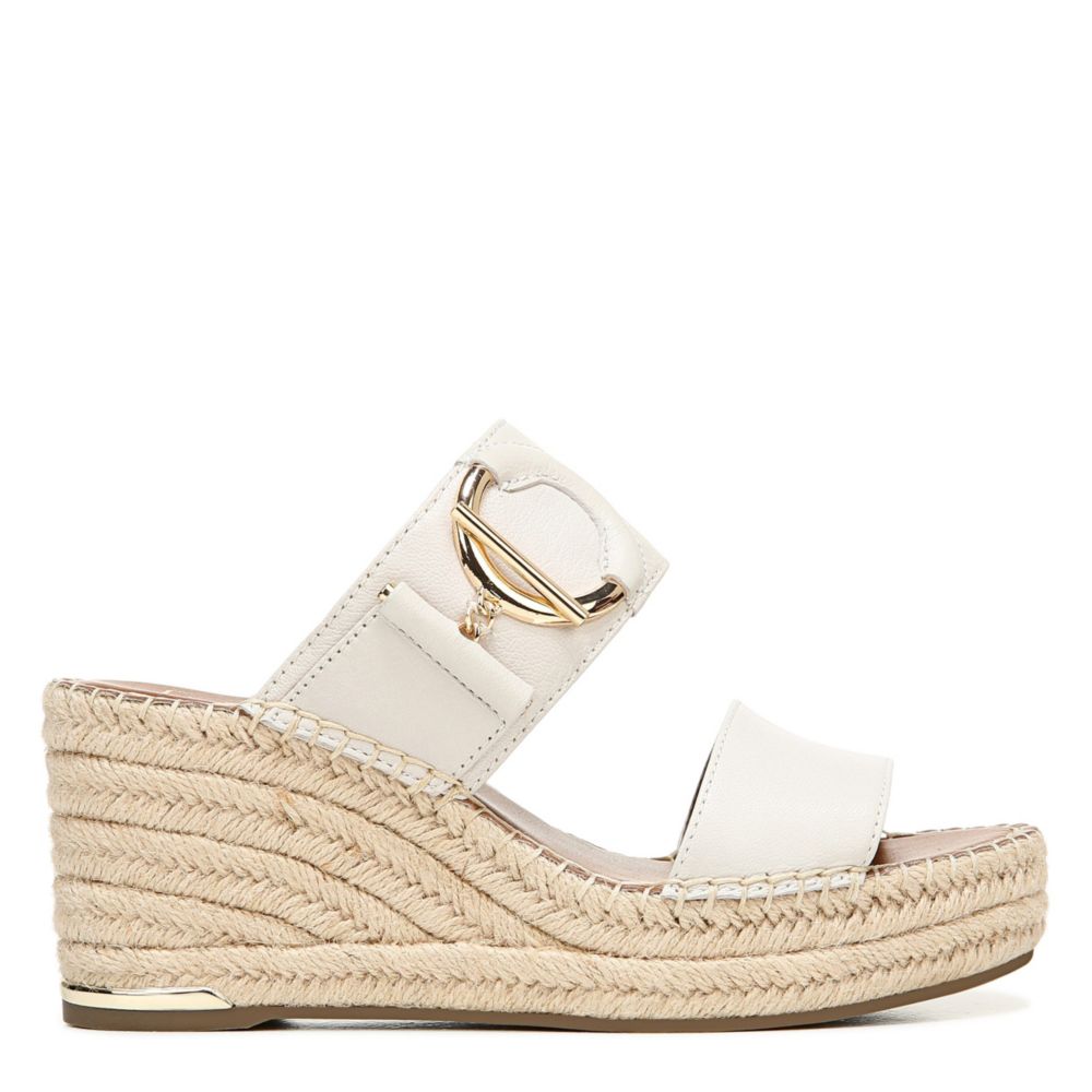 Womens Charlie Espadrille Slide Wedge Sandal