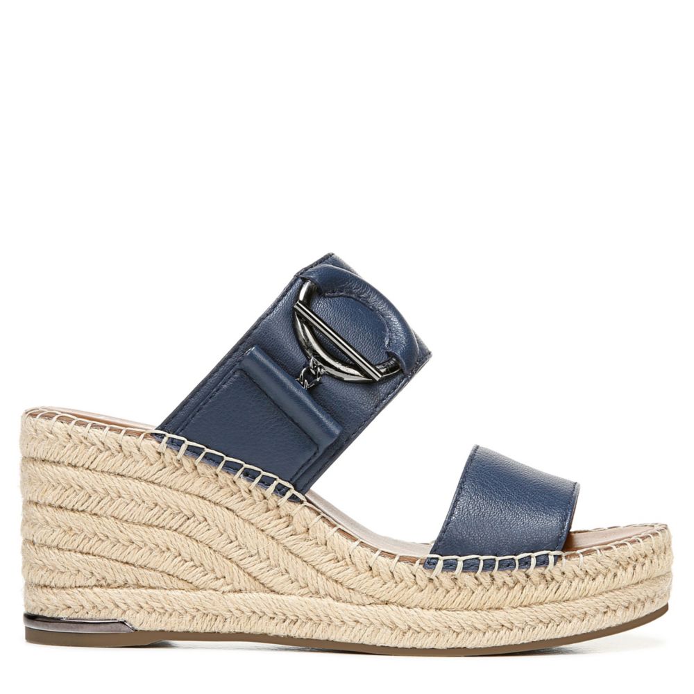 Womens Charlie Espadrille Slide Wedge Sandal