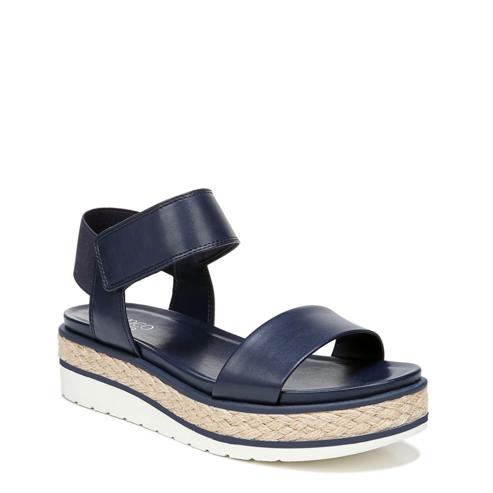 franco sarto navy wedge