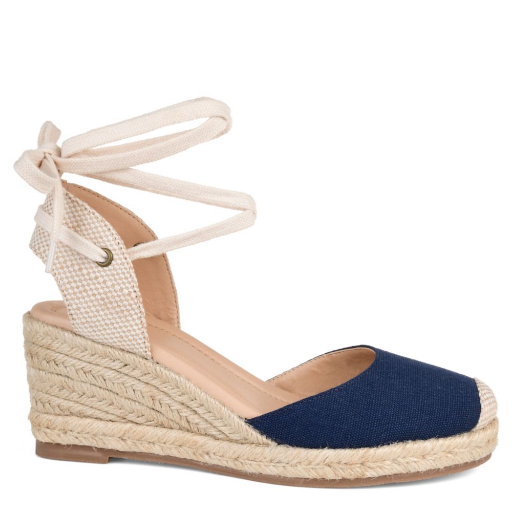journee collection monte espadrille wedge sandal