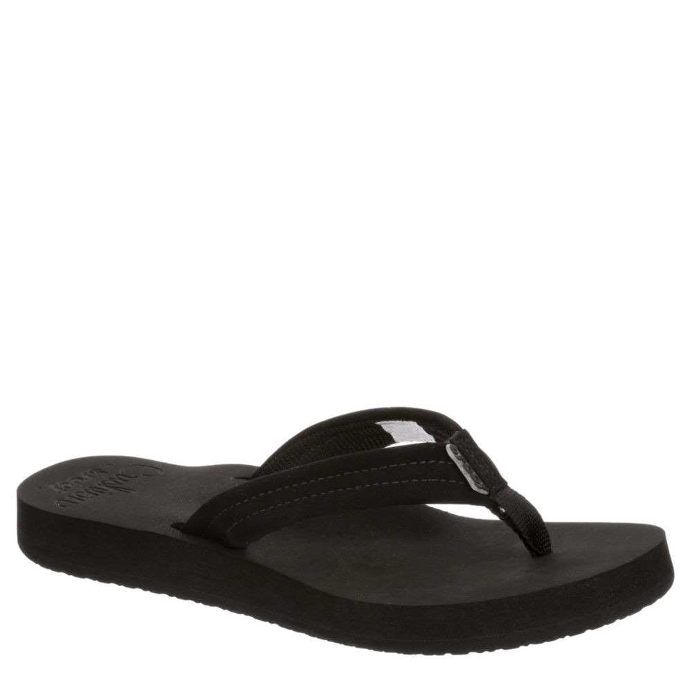 black reef flip flops