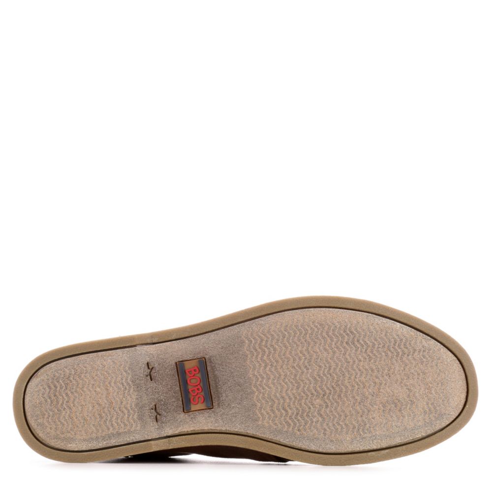SKECHERS BOBS Womens Chill Luxe Drifting - BROWN