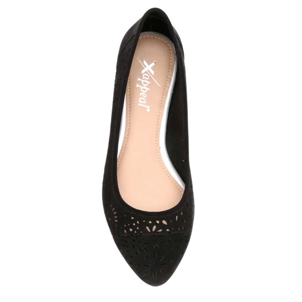 XAPPEAL Womens Adilene Flat - BLACK