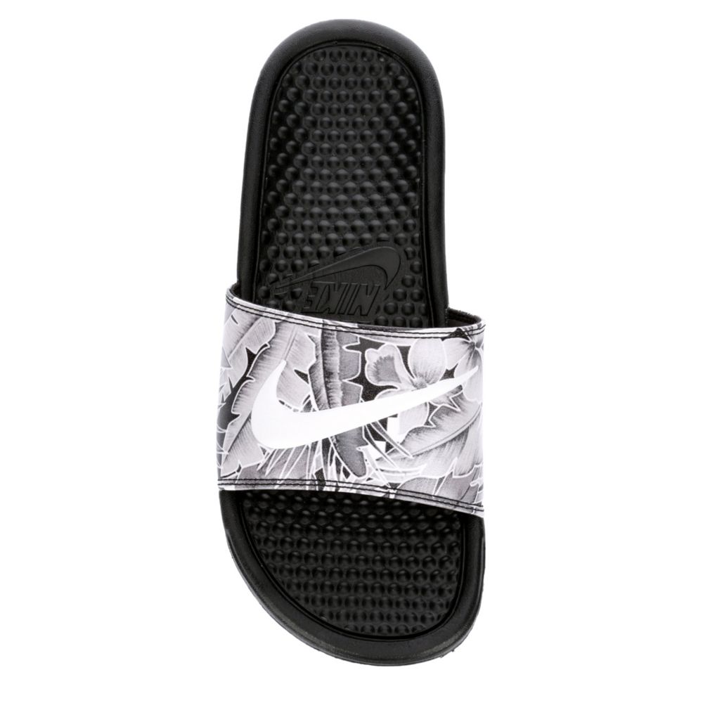 nike benassi floral print