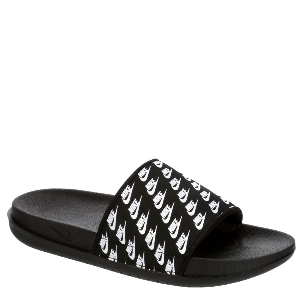 Black Nike Womens Offcourt Slide Sandal | Sandals | Off Broadway Shoes