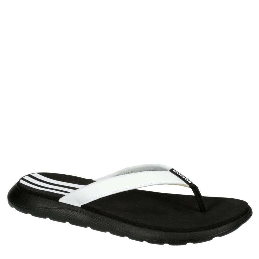 cushioned flip flops womens