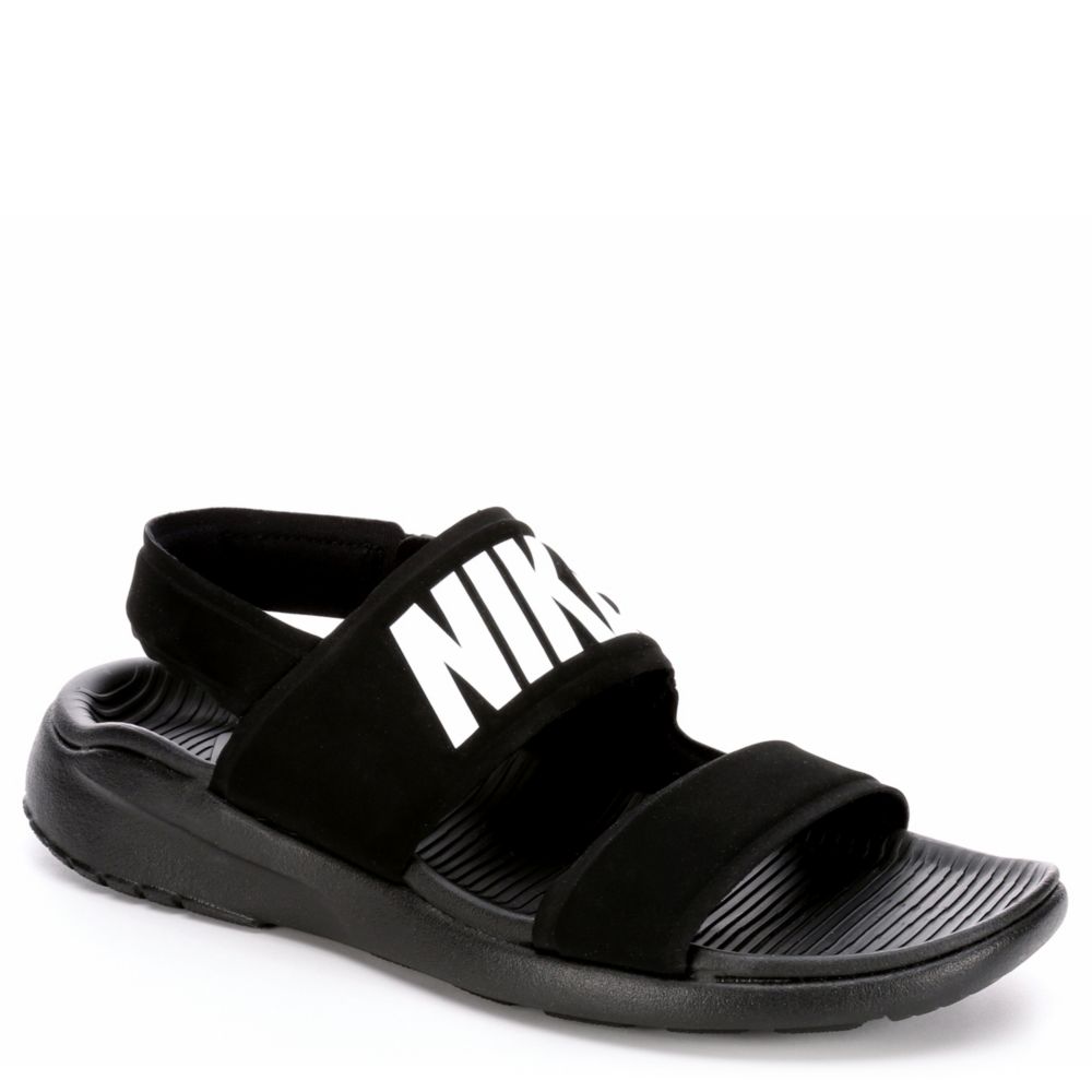nike tanjun women's sandals black