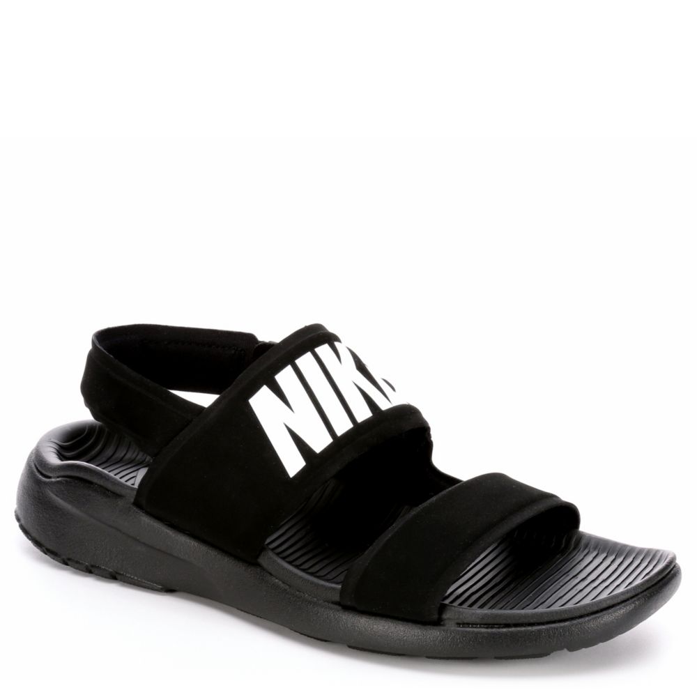 nike tanjun black sandals