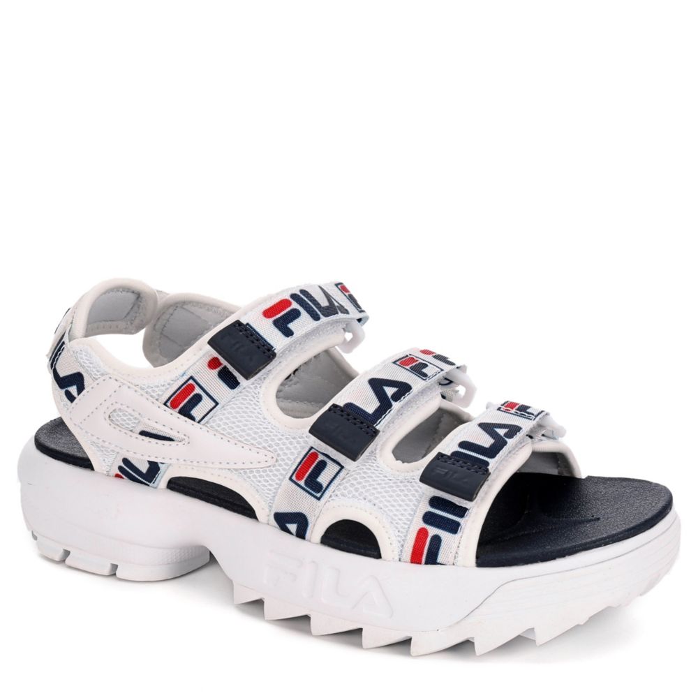 fila two strap sandals