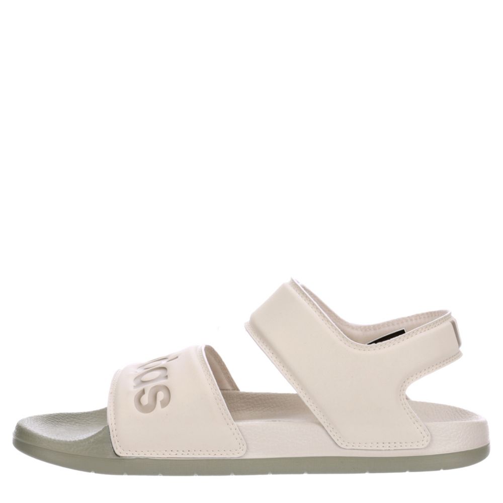 ADIDAS Womens Adilette Sandal - TAUPE