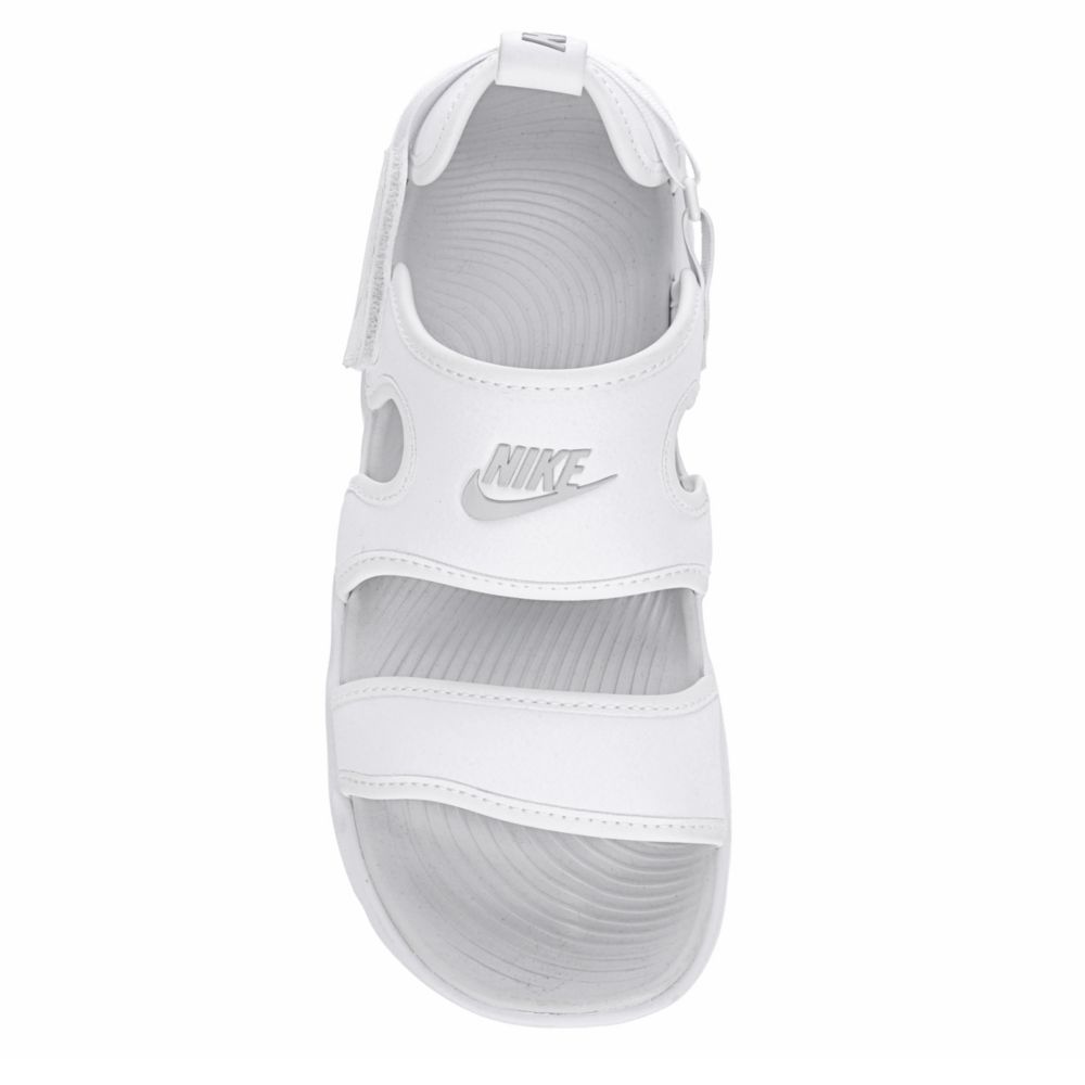 nike sandals white