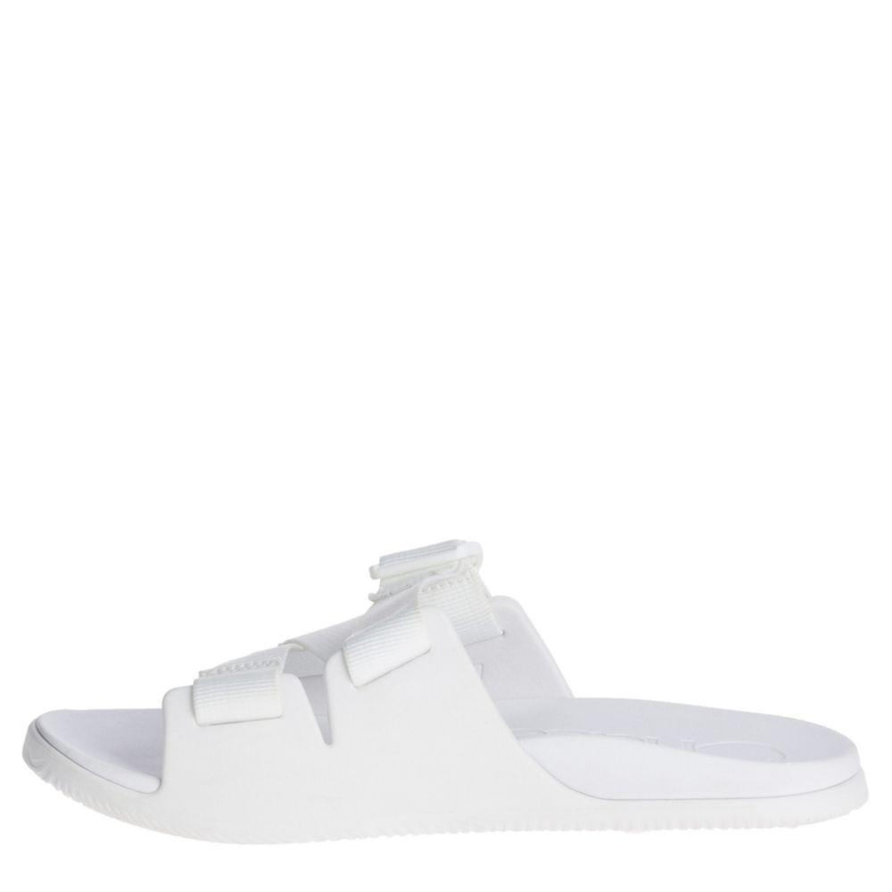 CHACO Womens Chillos Slide Sandal - WHITE