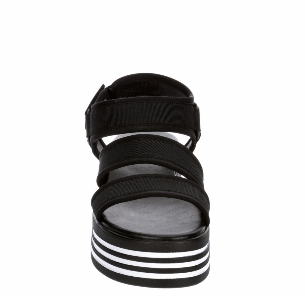 XAPPEAL Womens Kyra Platform Sandal - BLACK